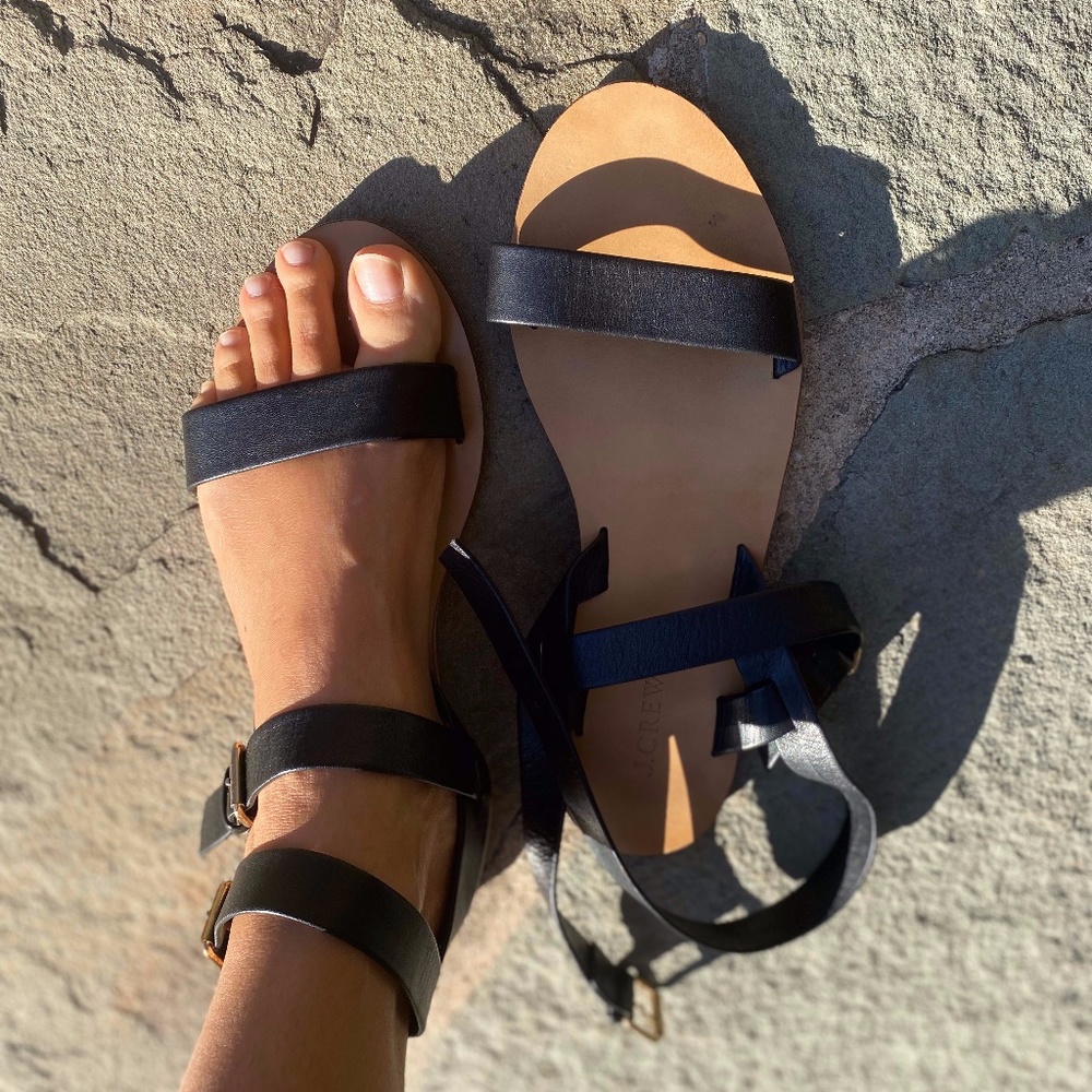 Leila Ankle-Wrap Sandals by J.Crew